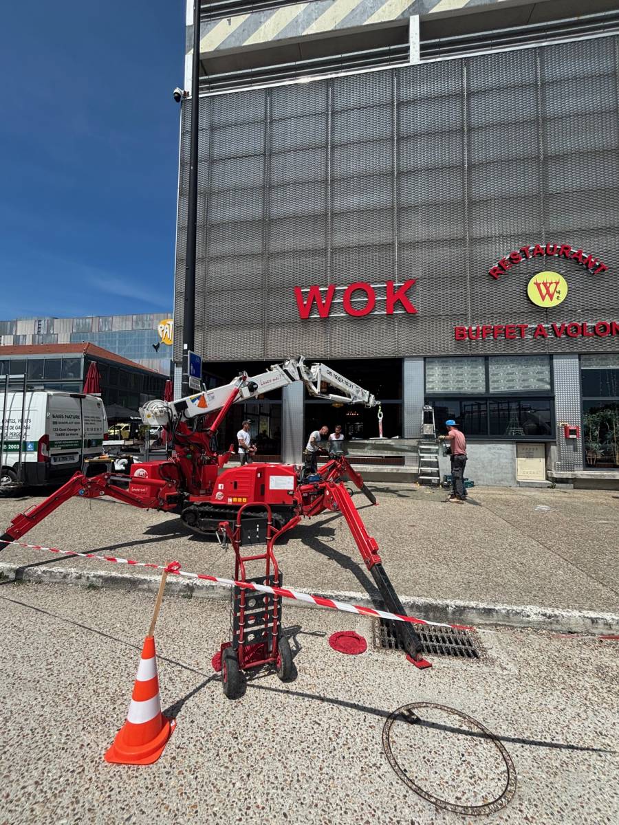 Remplacements de fenêtres pour un restaurant 