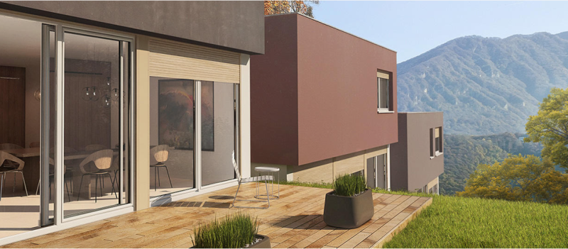 Pose volets roulants Oknoplast sur le Havre