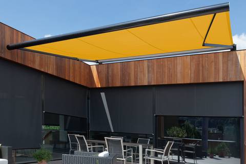 Spécialiste du store banne sur mesure de qualité pour terrasses sur le Havre
